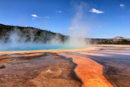 Grand Prismatic Hot Spring, Yellowstone National Park