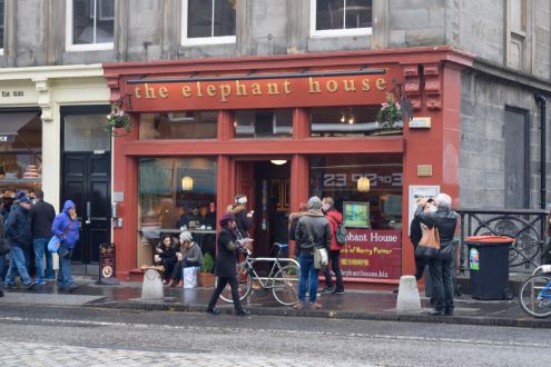 The birthplace of Harry Potter, Edinburgh