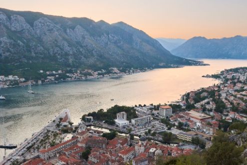 Mountains or city? Kotor Bay, Montenegro