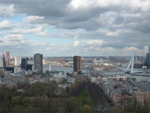 Rotterdam from the Euromast